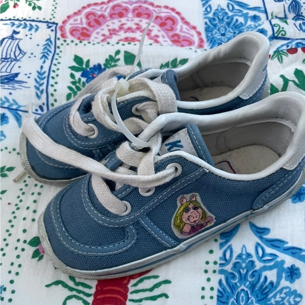 EUC Vintage The Muppets Miss. Piggy Keds Sneakers - Picture 1 of 7